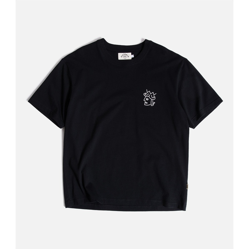 Victoria Core QH Logo T-Shirt|S|M|L|XL|XXL|Black