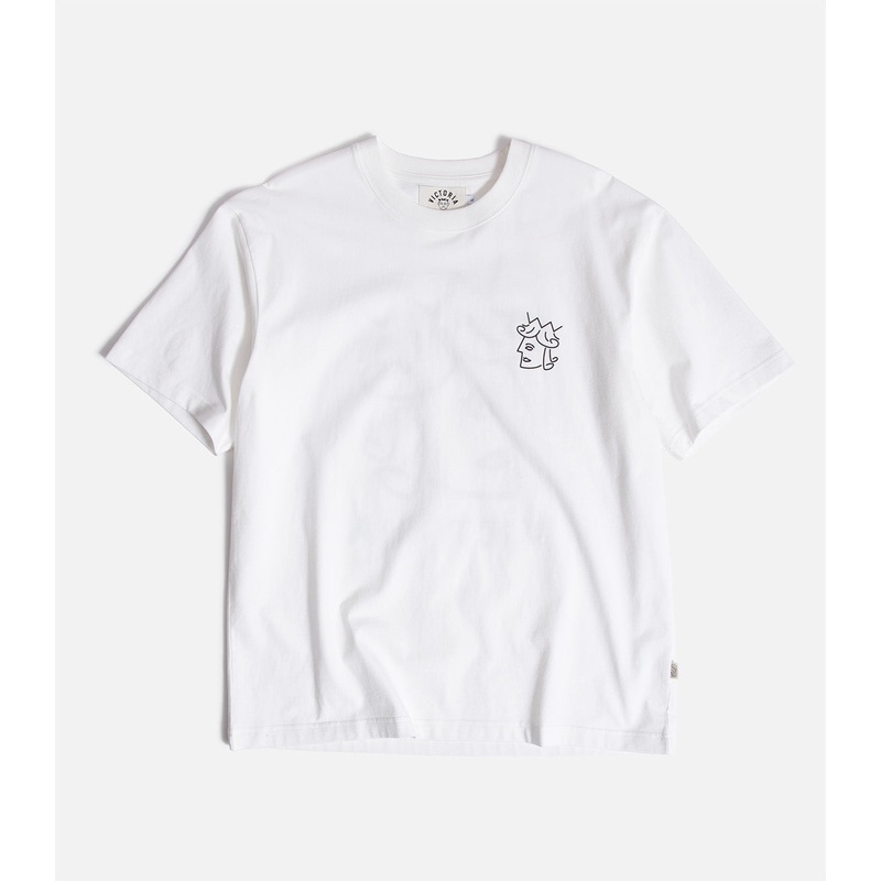 Victoria Core QH Logo T-Shirt|S|M|L|XL|XXL|White