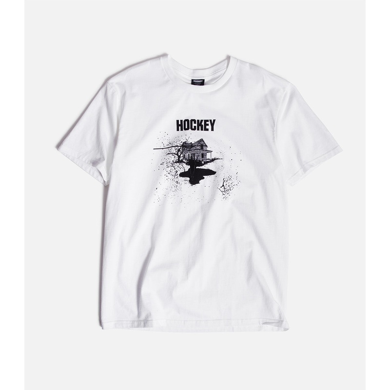 Hockey Spilt Milk T-Shirt|S|M|L|XL|XXL|White