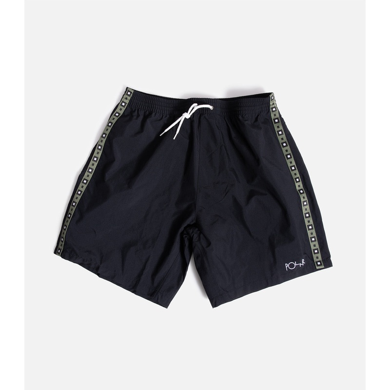 Polar Square Stripe Swim Shorts