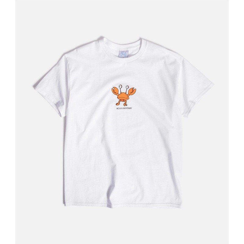 Sci-Fi Fantasy Crab T-Shirt|S|M|L|XL|XXL|White
