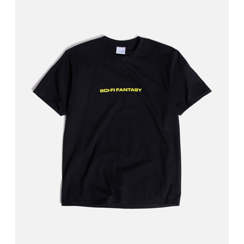 Sci-Fi Fantasy Textured Logo T-Shirt