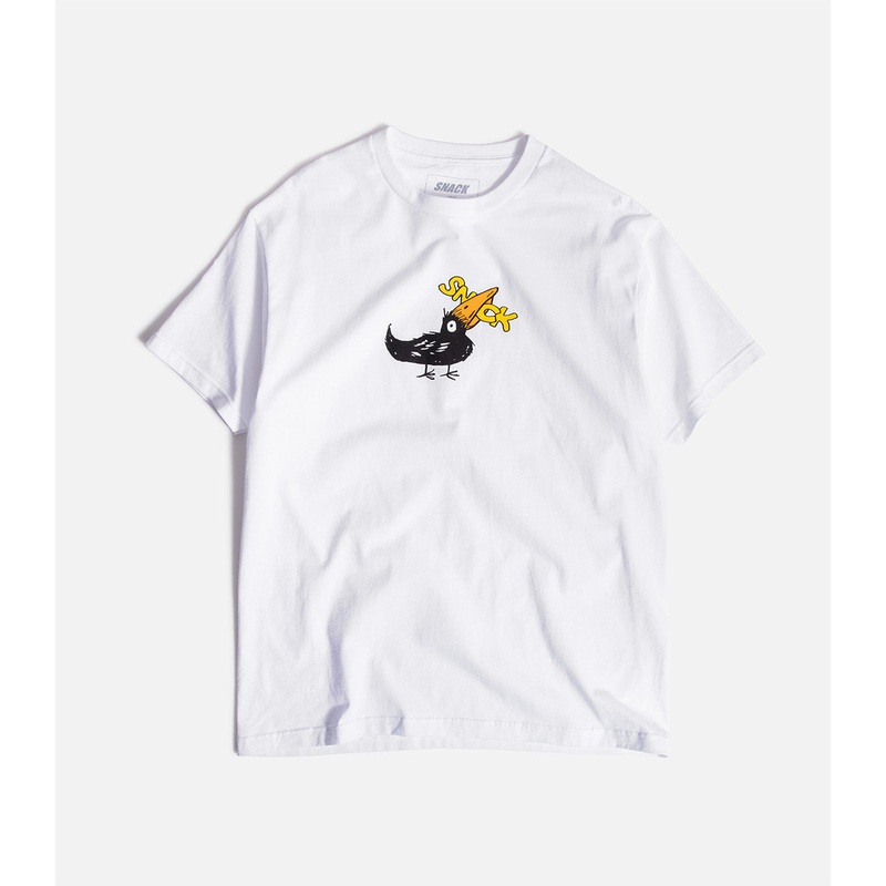 Snack Blackbird T-Shirt|S|M|L|XL|XXL|White