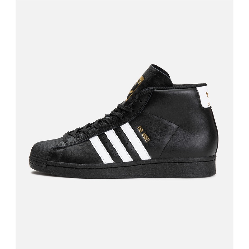 Adidas Pro Model ADV|6|6.5|7|7.5|8|8.5|9|9.5|10|10.5|11|11.5|12|13|5.5|5|Core Black/Cloud White/Gold Metallic