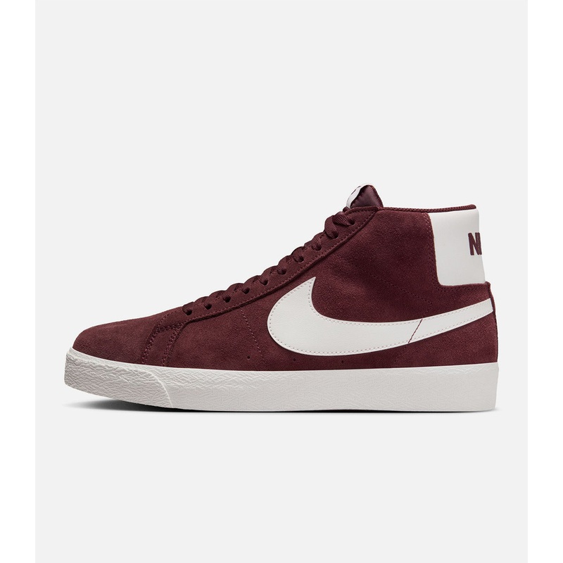 Nike SB Zoom Blazer Mid|6|6.5|7|7.5|8|8.5|9|9.5|10|10.5|11|11.5|12|13|Burgundy Crush/Summit White