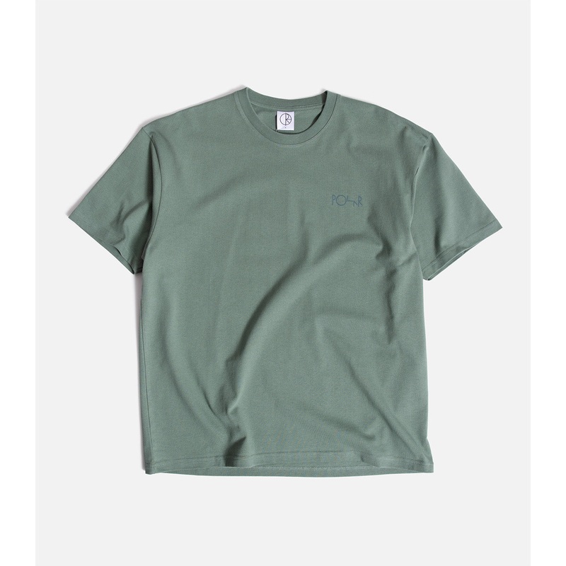 Polar Stroke Logo T-Shirt|S|M|L|XL|XXL|Jade Green/Dark Green