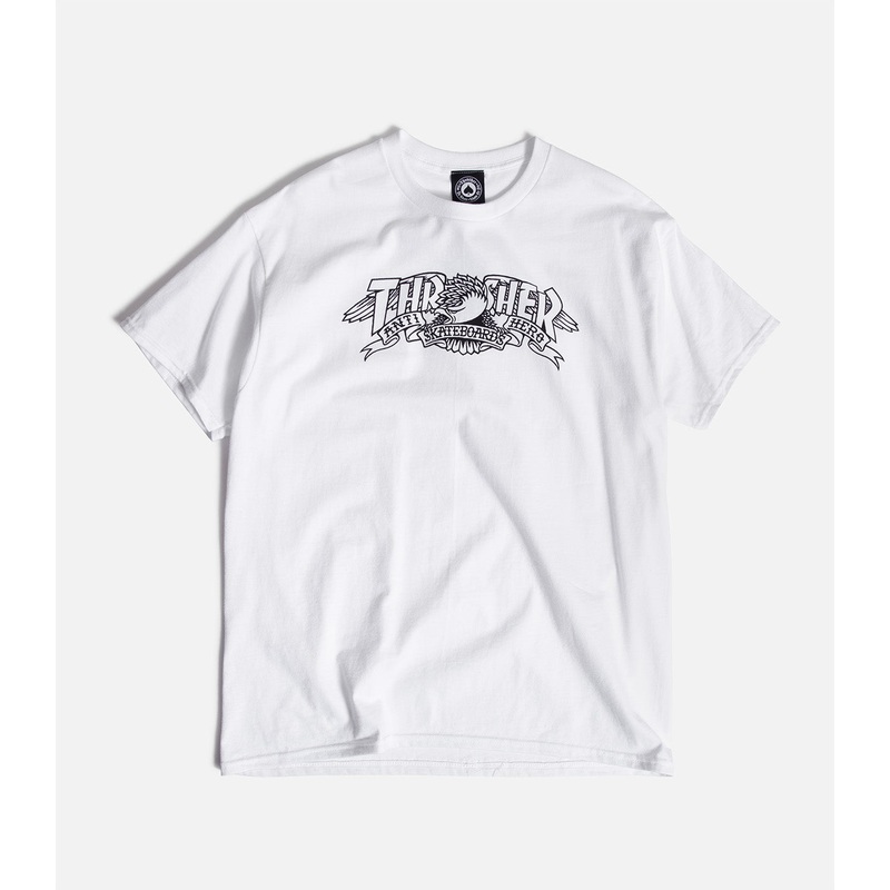 Thrasher X Antihero Mag Banner T-Shirt