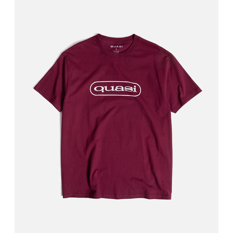 Quasi Boomerang T-Shirt|S|M|L|XL|XXL|Burgundy