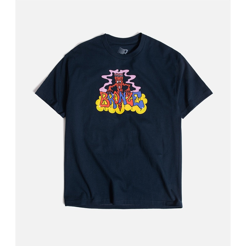 Bronze 56K Mr. Blunt T-Shirt|S|M|L|XL|XXL|Navy