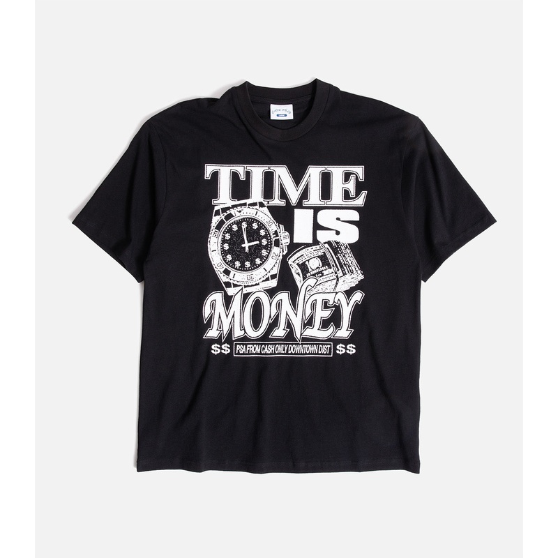 Cash Only Time T-Shirt|S|M|L|XL|XXL|Black