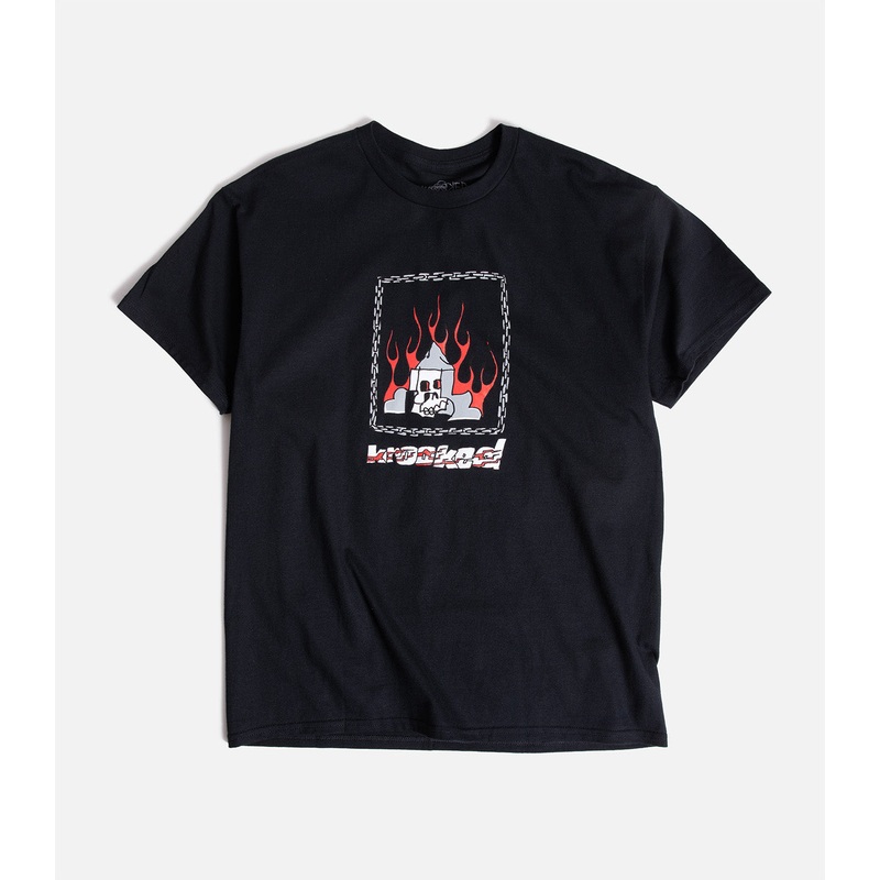Krooked Chain Frame T-Shirt|S|M|L|XL|XXL|Black/Multi