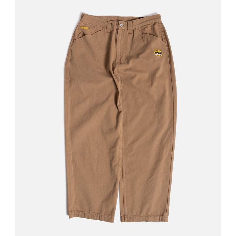Krooked Eyes Twill Pants|S|M|L|XL|XXL|Khaki