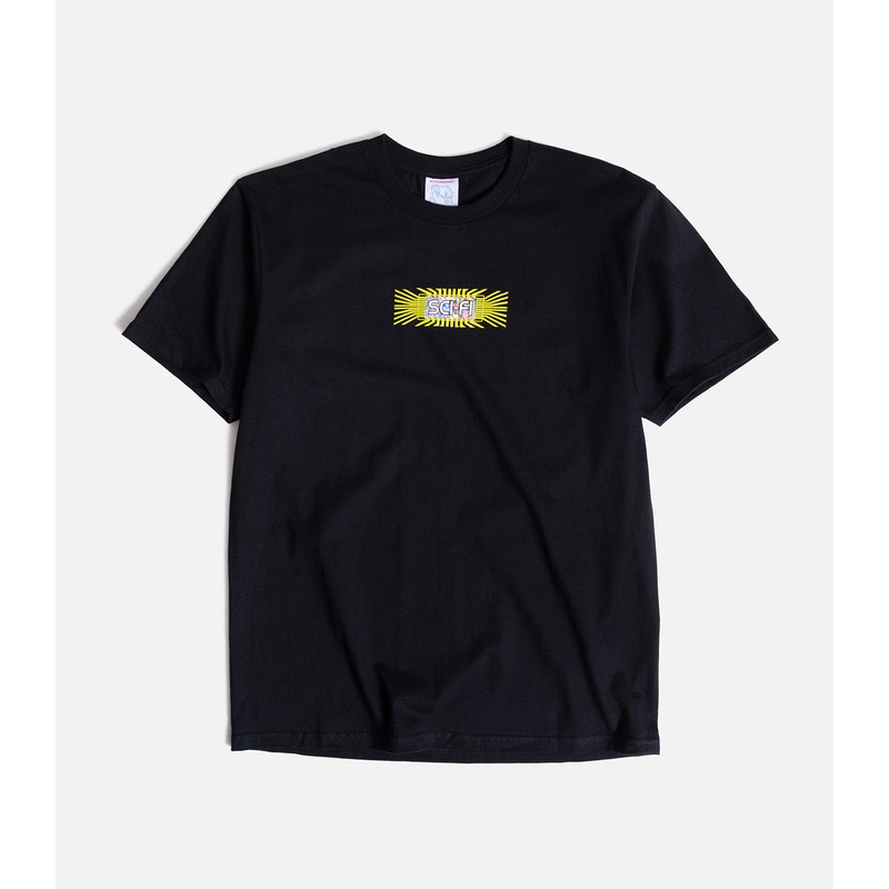 Sci-Fi Fantasy Chip T-Shirt|S|M|L|XL|XXL|Black