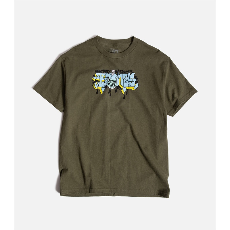 Bronze 56K Heavy Duty T-Shirt|S|M|L|XL|XXL|Military Green