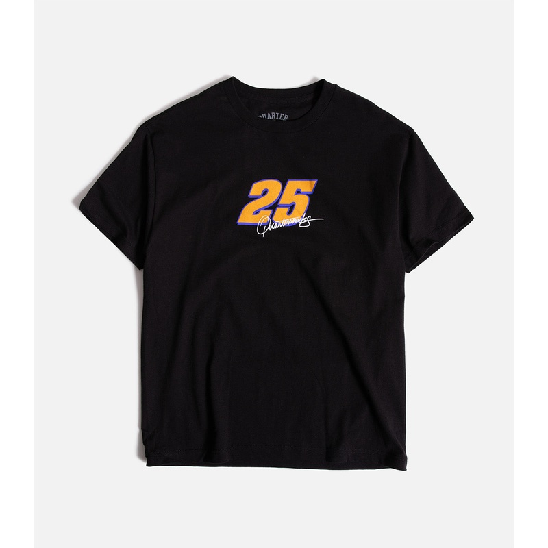 Quartersnacks Racer T-Shirt|S|M|L|XL|XXL|Black