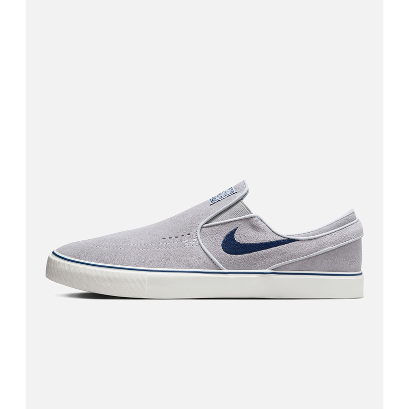 Nike SB Janoski+ Slip|8|8.5|9|9.5|10|10.5|11|11.5|12|13|Wolf Grey/Navy/Summit White