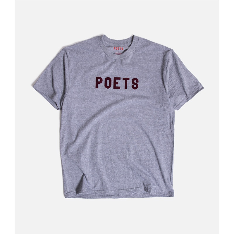 Poets OG Logo T-Shirt|S|M|L|XL|XXL|Graphite