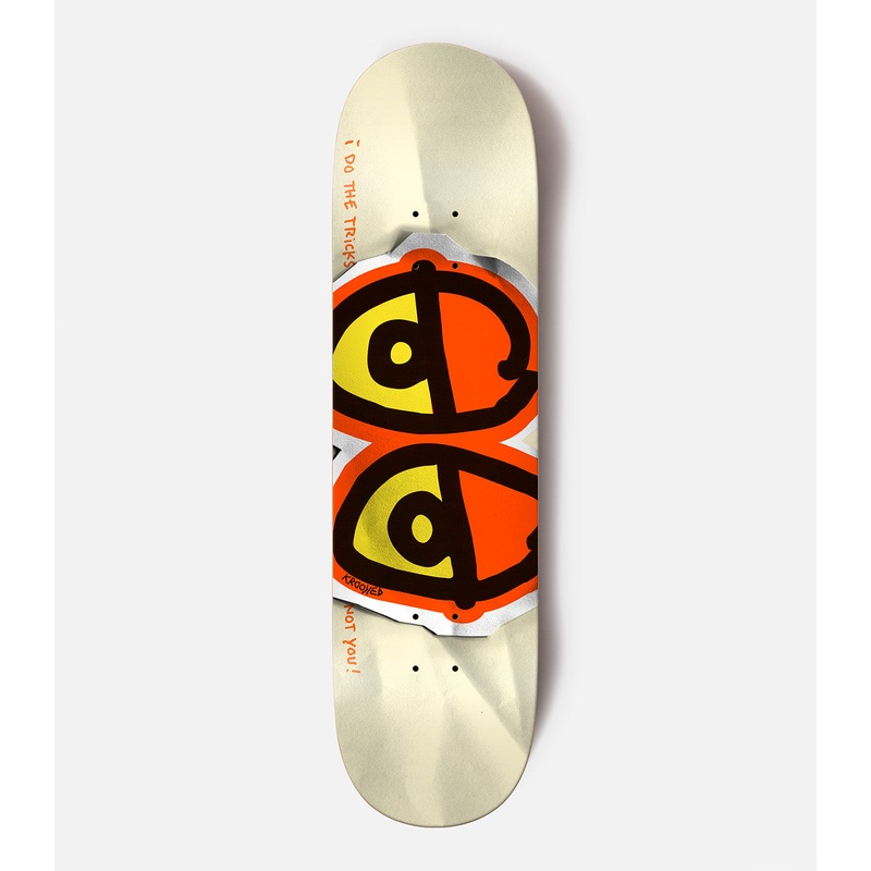 Krooked DBX Eyes Deck|8.5″|Bright Orange