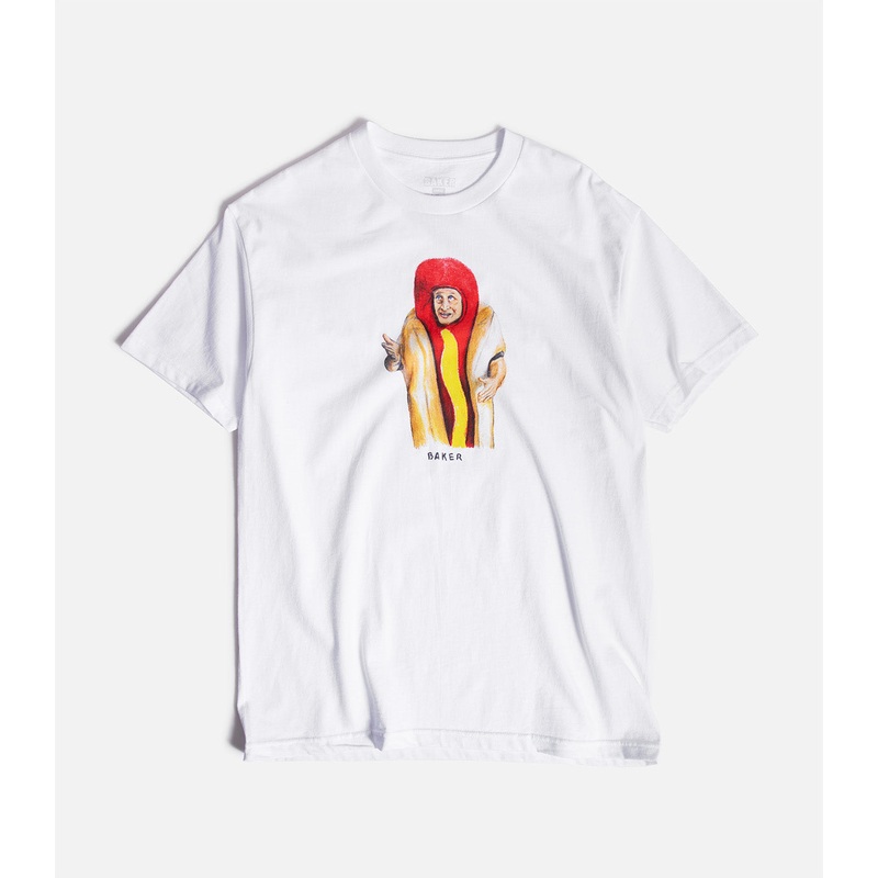 Baker Raaandomm T-Shirt|S|M|L|XL|XXL|White