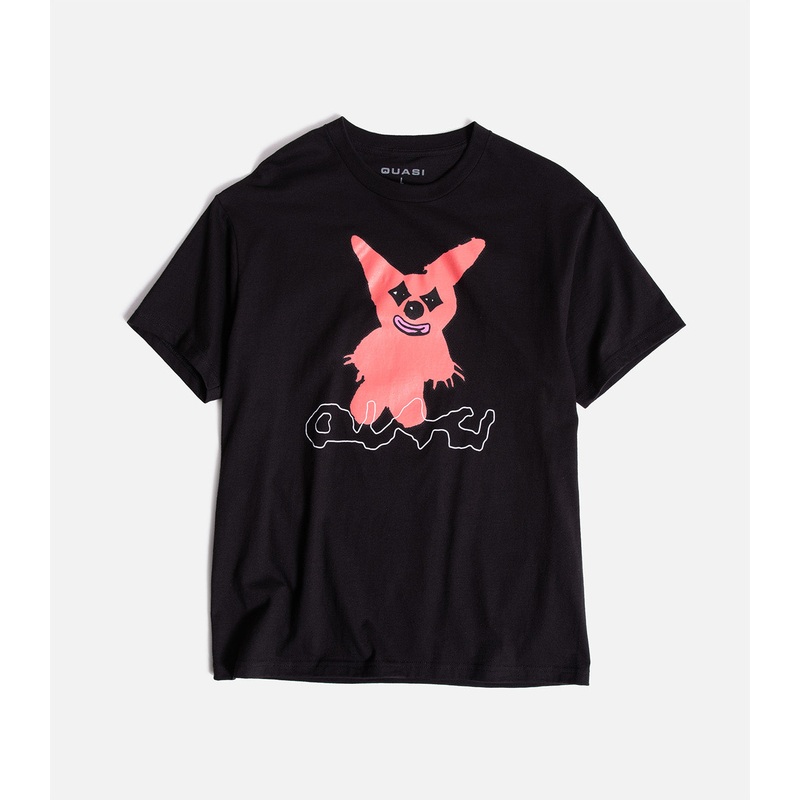 Quasi Plushie T-Shirt|S|M|L|XL|XXL|Black
