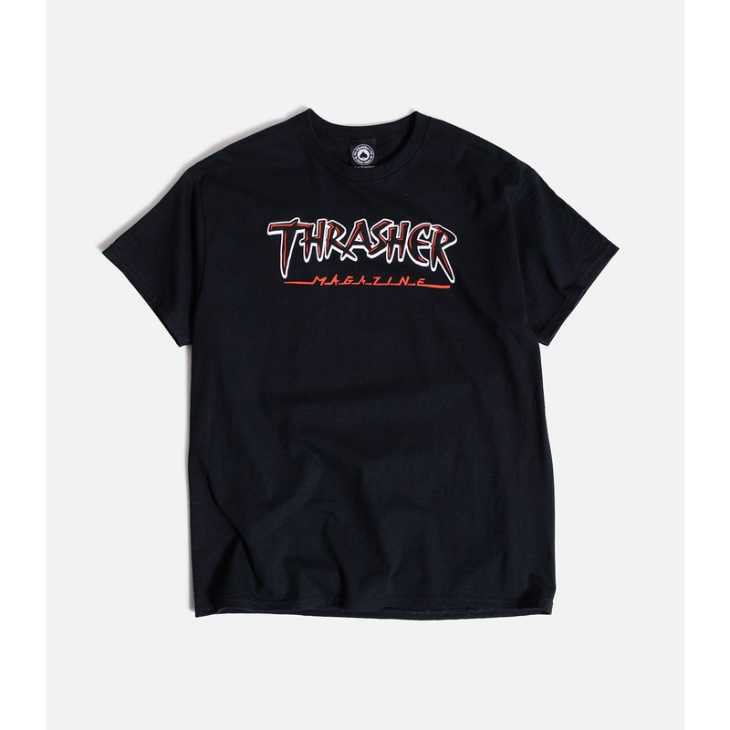 Thrasher Slash T-Shirt|S|M|L|XL|XXL|Black