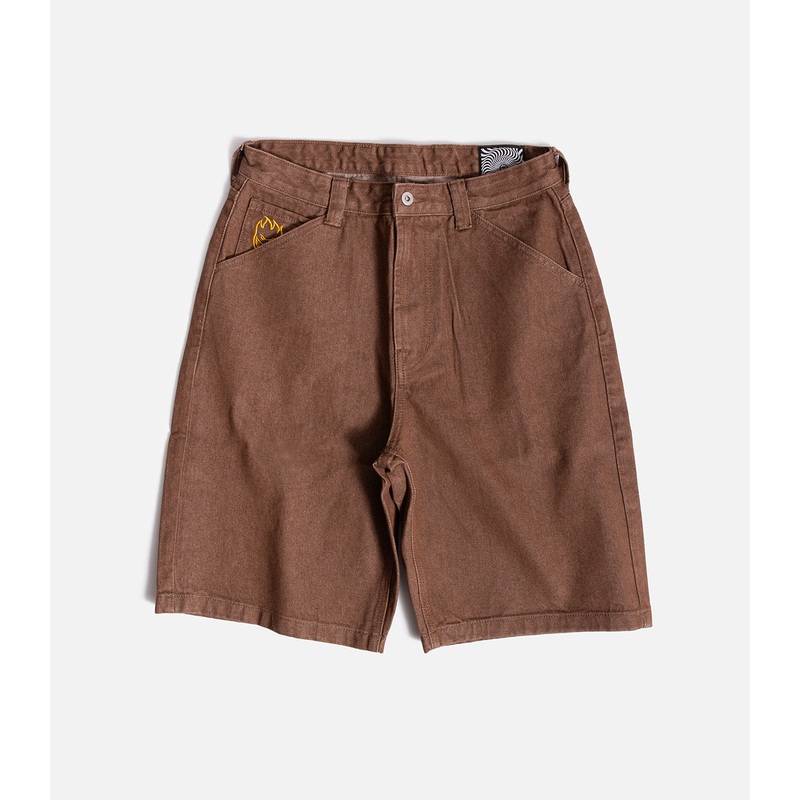 Spitfire Bighead Denim Shorts|XS|S|M|L|XL|XXL|Brown
