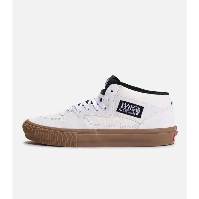 Vans Skate Half Cab|6|6.5|7|7.5|8|8.5|9|9.5|10|10.5|11|11.5|12|13|Antique White/Gum