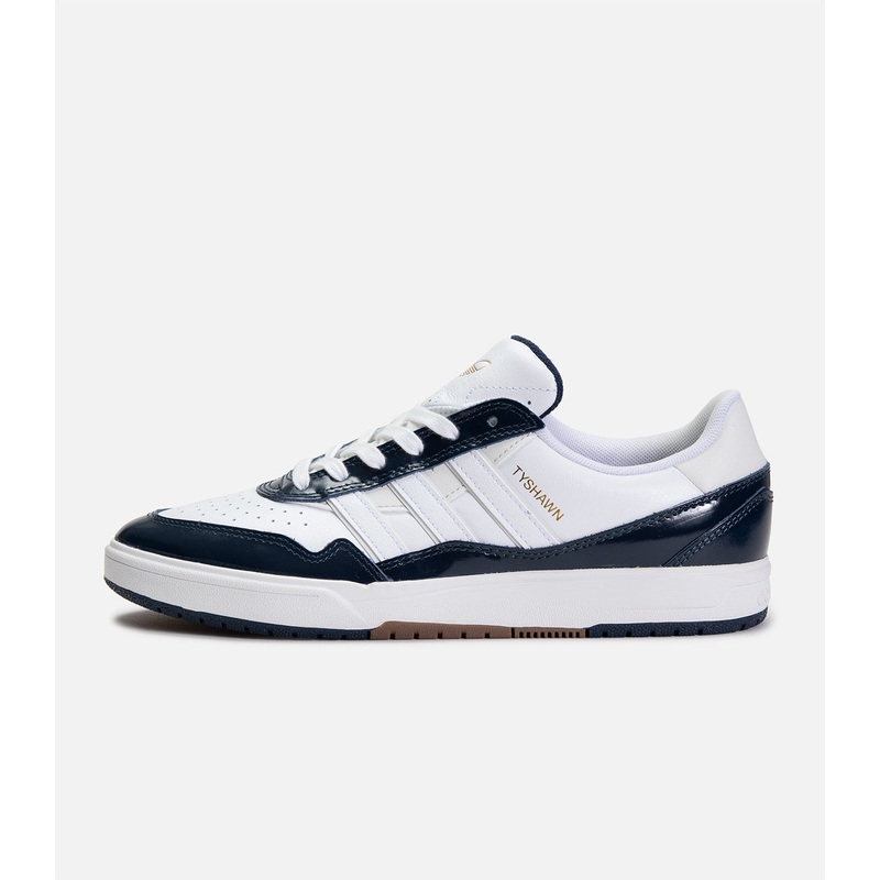 Adidas Tyshawn II|6|6.5|7|7.5|8|8.5|9|9.5|10|10.5|11|11.5|12|13|Cloud White/Collegiate Navy/Grey One