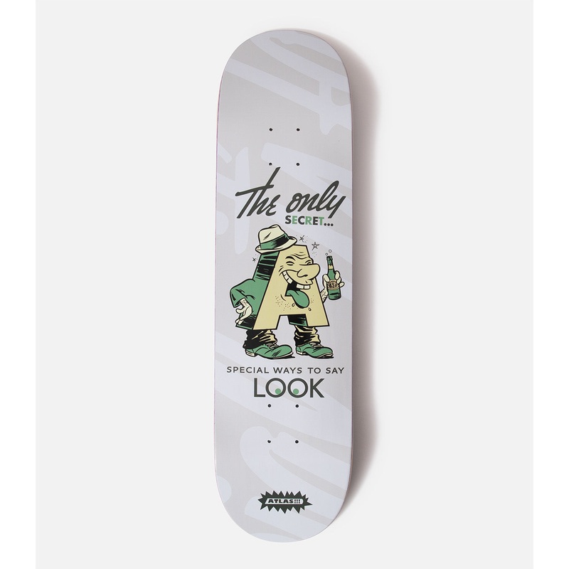 Atlas Special Ways Deck|8.25″|Grey