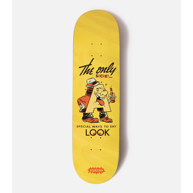Atlas Special Ways Deck|8.5″|Yellow