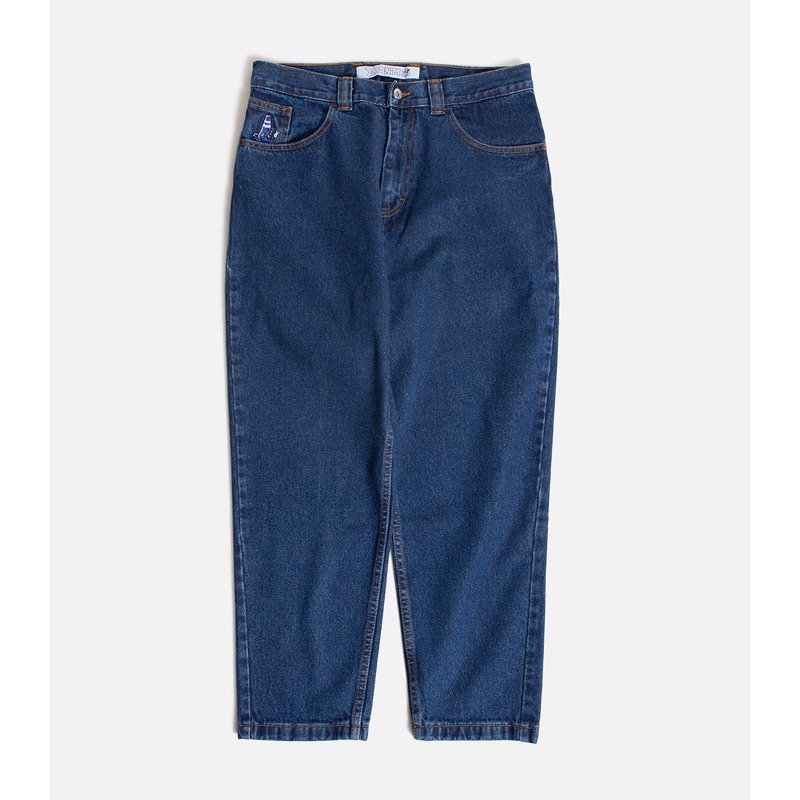 Polar ’92! Denim Pants|28W X 30L|30W X 30L|30W X 32L|32W X 30L|32W X 32L|34W X 32L|34W X 34L|36W X 32L|Dark Blue