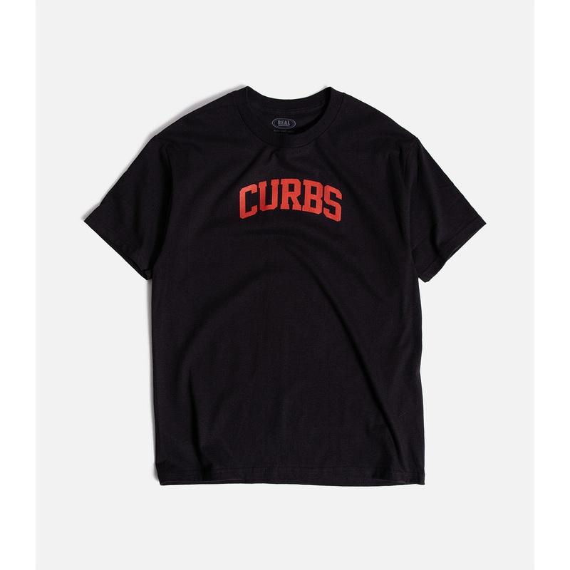 Real Curbs T-Shirt|S|M|L|XL|XXL|Black/Red