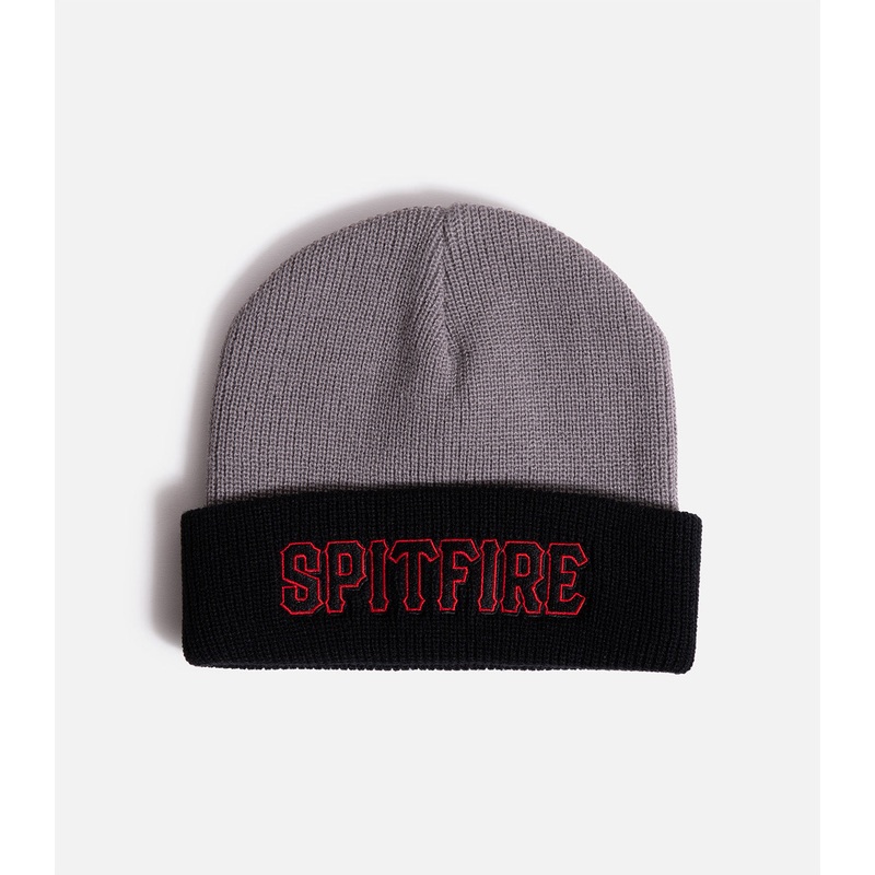 Spitfire Spitball Cuff Beanie|O/S|Charcoal