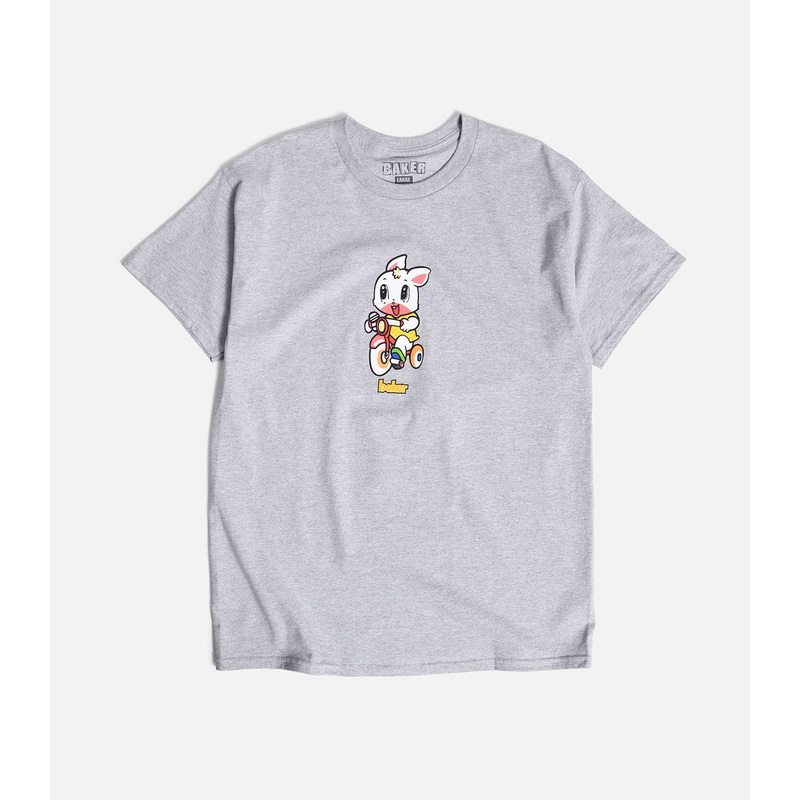 Baker Bunny T-Shirt|S|M|L|XL|XXL|Heather Grey